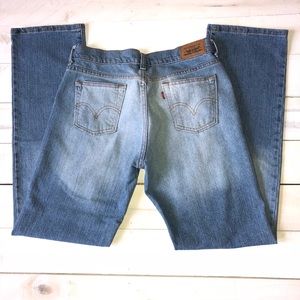 Women’s Levi’s 505 two tone blue